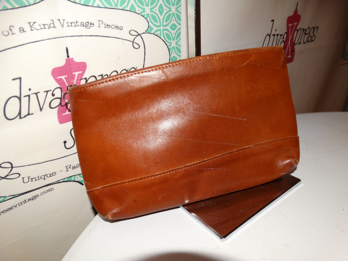 Vintage Authentic Coach Makeup Bag