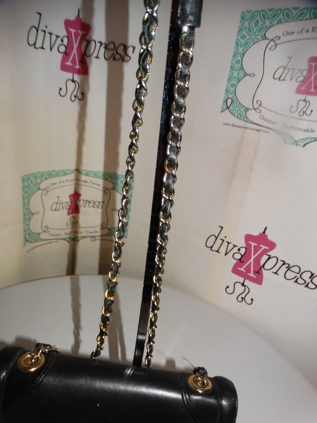 Vintage Leather CC Purse Black Size M ( READ DESCRIPTION)