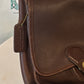 Vintage Authentic  Shelburne  Flap Brown Leather Coach Purse