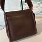 Vintage Authentic  Shelburne  Flap Brown Leather Coach Purse