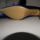 Blue Manolo Beaded Shoes Size 43 or size 10