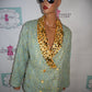 Vintage Eve Clothing Heavy Beaded Blazer Size 1x