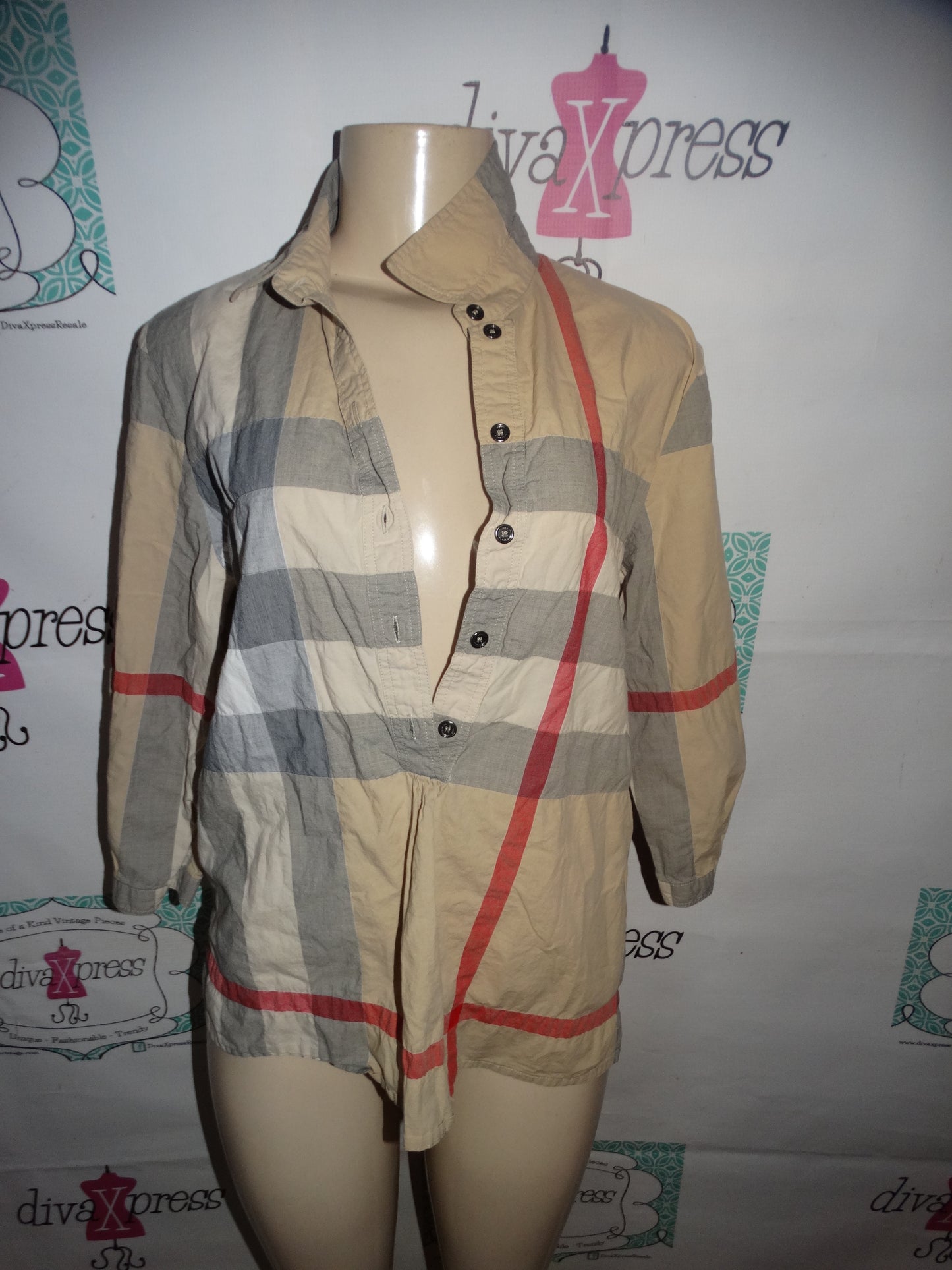 Authentic Burberry Brit Top Size M