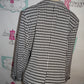 Maison D AMeile Paris Black/White Blazer Size XL