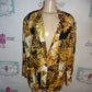 Vintage Cream Chain Blazer Size 1x