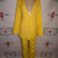 2 Piece Yellow Suit Size L