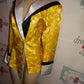 Vintage Giovanna Yellow, Black and White Blazer Size 1x