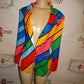 LAtise Colorful Wrap Blazer Size 1x