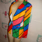 LAtise Colorful Wrap Blazer Size 1x