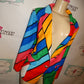 LAtise Colorful Wrap Blazer Size 1x
