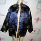 Vintage Y& L Blue/Gold Asian Jacket Size XL