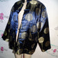 Vintage Y& L Blue/Gold Asian Jacket Size XL