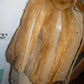 Vintage Authentic Mink  Burclay's Leather Jacket Size S
