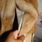 Vintage Authentic Mink  Burclay's Leather Jacket Size S
