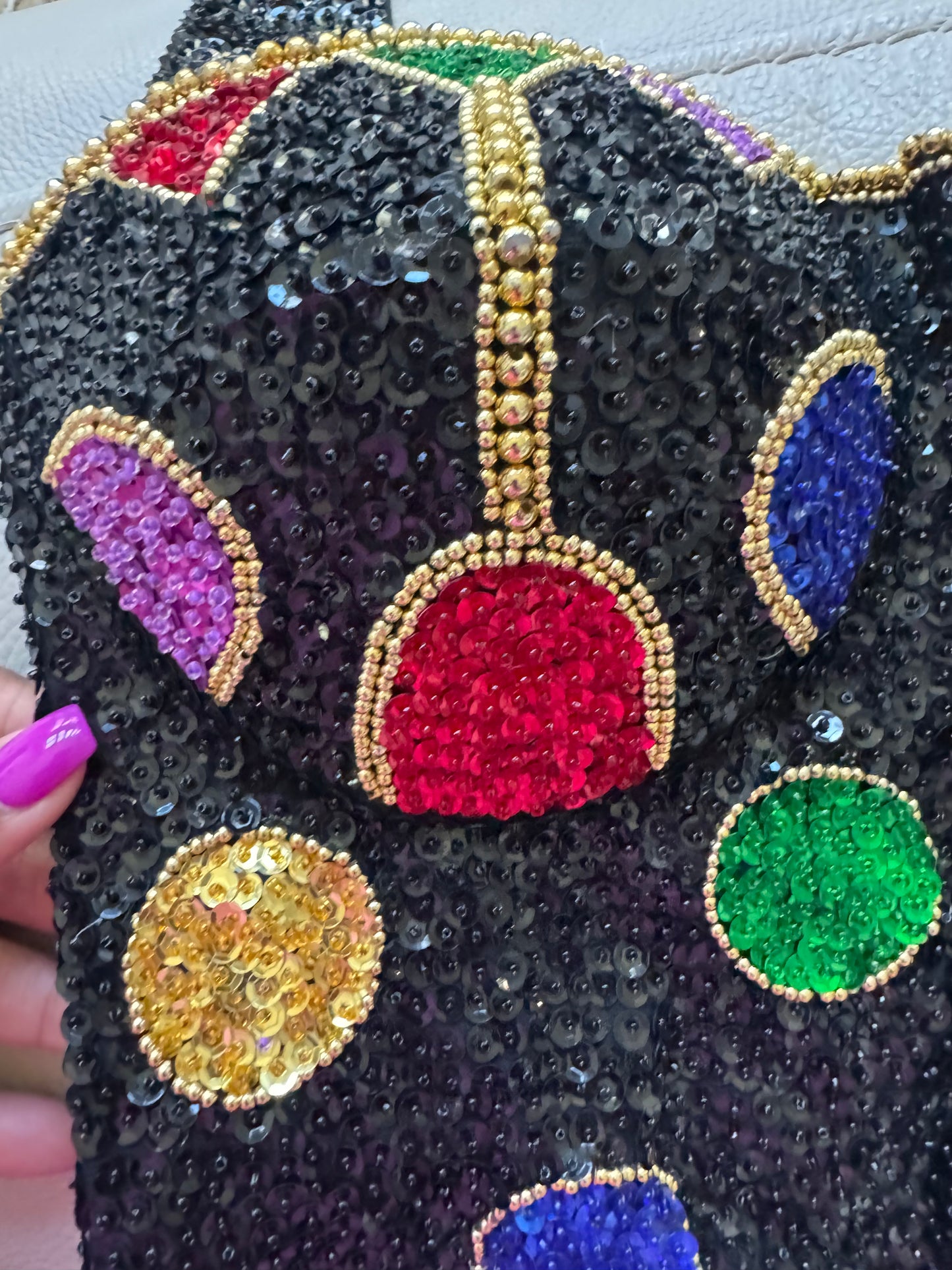 Sequins vintage top size XL