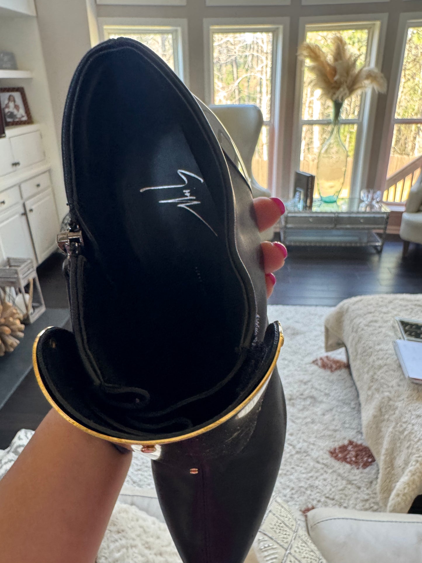 Authentic  Giuseppe Zanotti boots size 40 or size 9