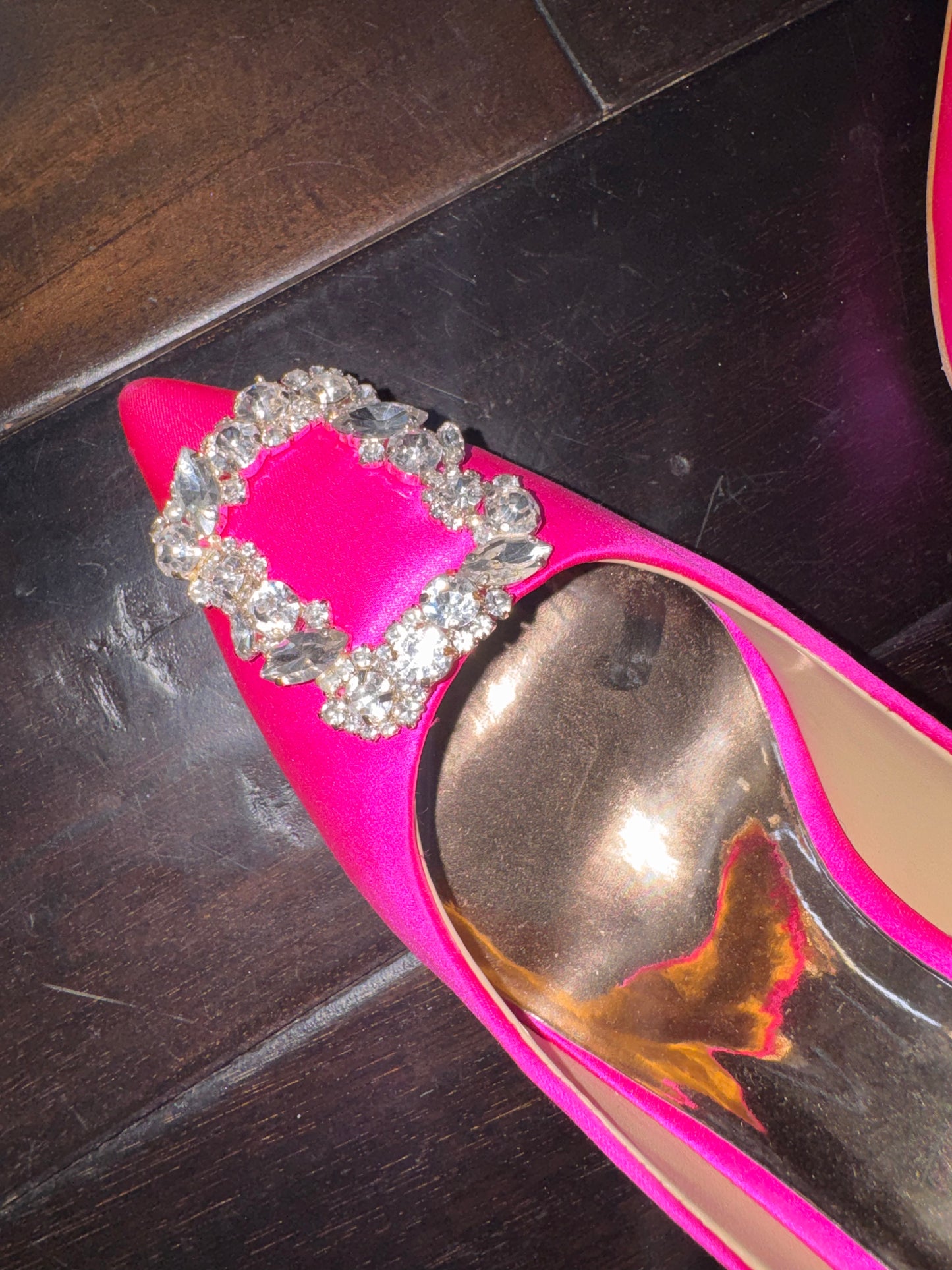 Badgley Mischka pink pumps size 8.5