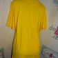 Yellow Ice Cream Sequins t Shirt Size L
