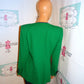 Vintage Kasper Green/Purple Blazer Size S