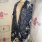 Women Heart Blue Elephant Throw Size  XL
