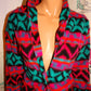 Vintage LA Rush Pink/Green Blazer Size 1x
