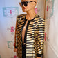 Vintage Night Studio Gold/Black Blazer Size 1x