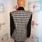 Vintage Judy Knapp Black/White Blazer Size S