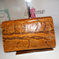 Vintage Snake Skin Medium Clutch