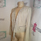 White House Suede Shingle Tan Jacket Size S