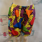 Yellow Colorful Shorts Size L