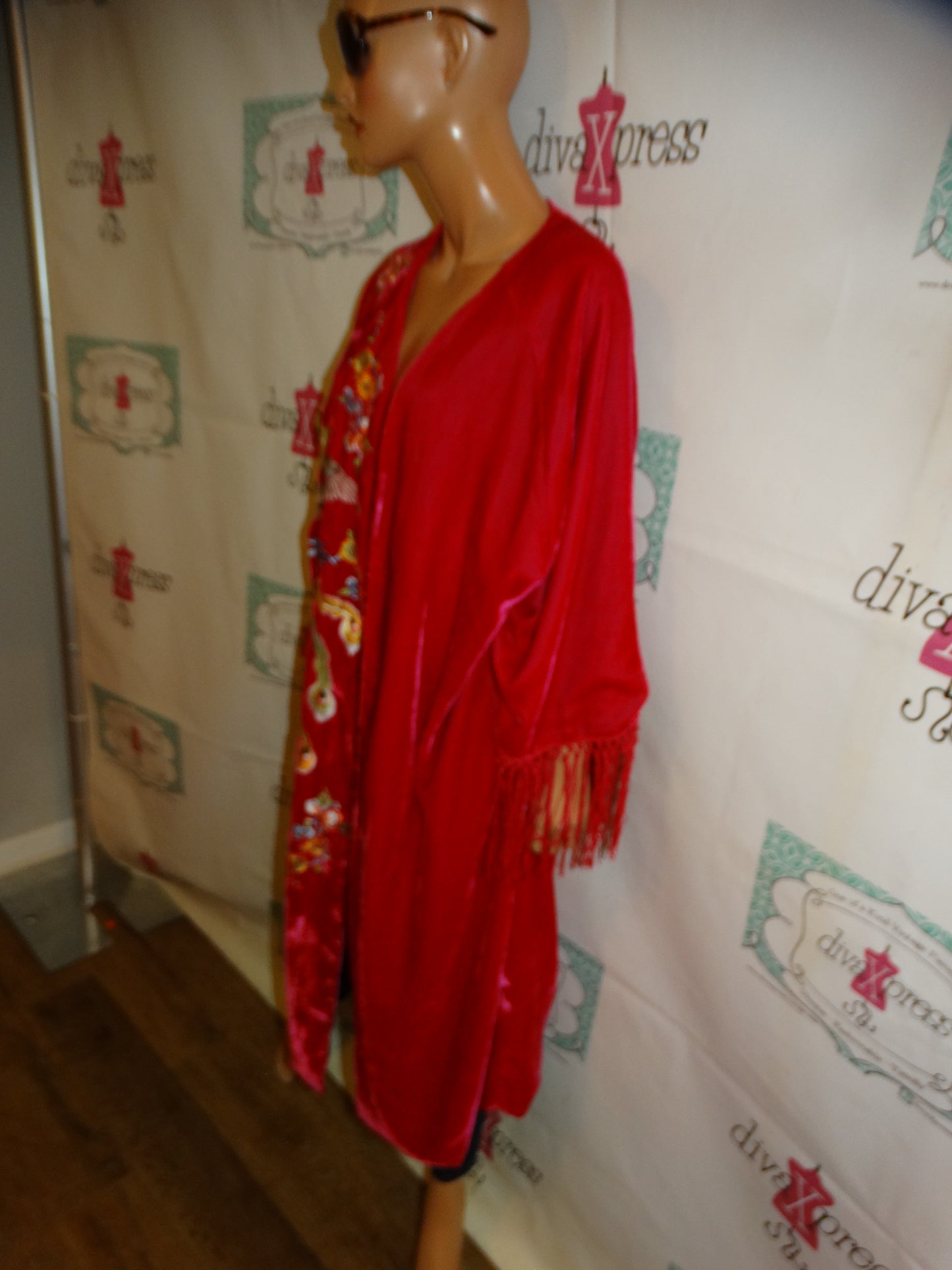 Asos Pink Dragon Throw/Top Size 2x