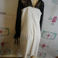 Elouquii White/Black Dress Size 1x NWT