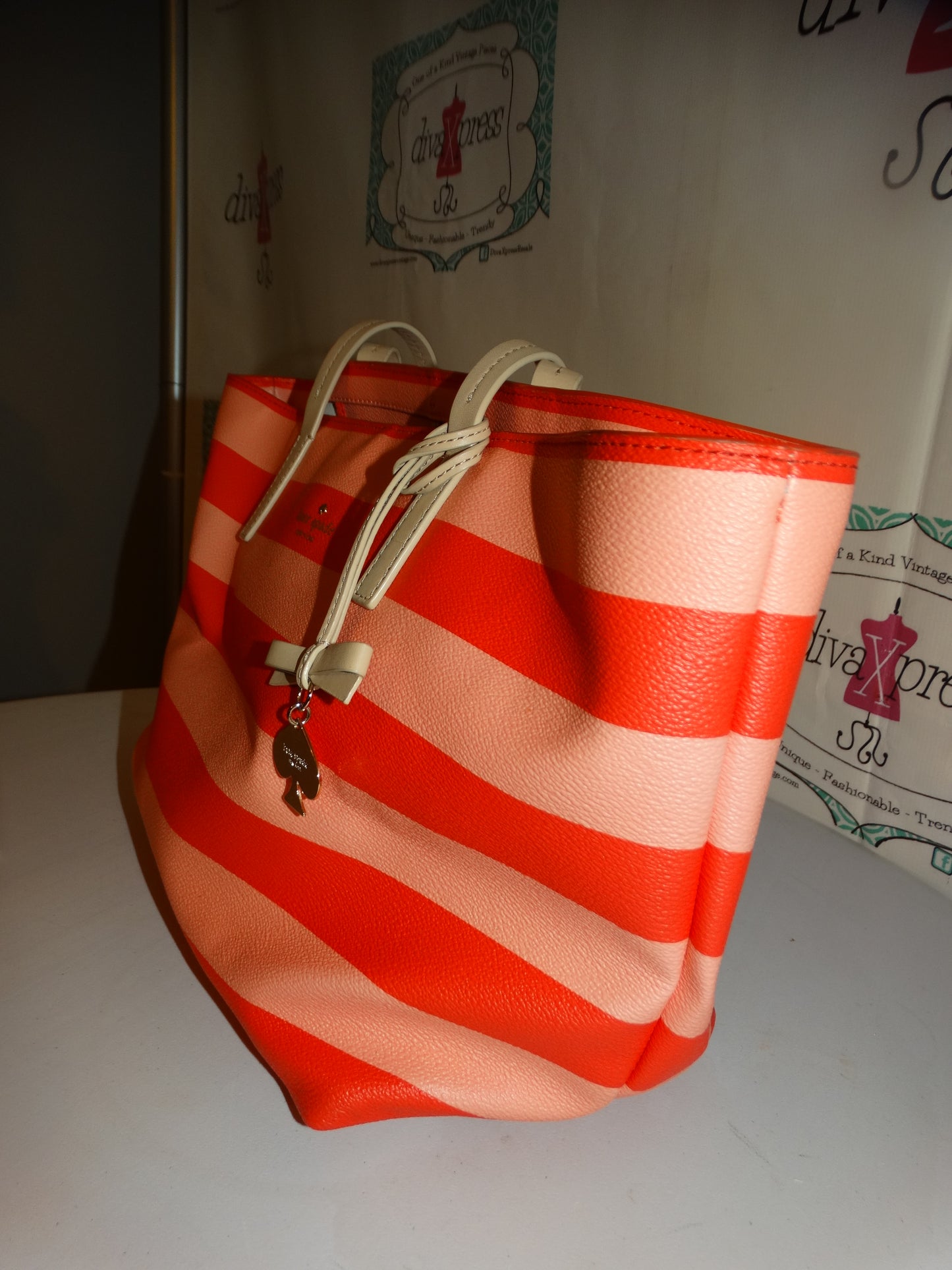 Kate Spade Pink Leather Purse Size XL