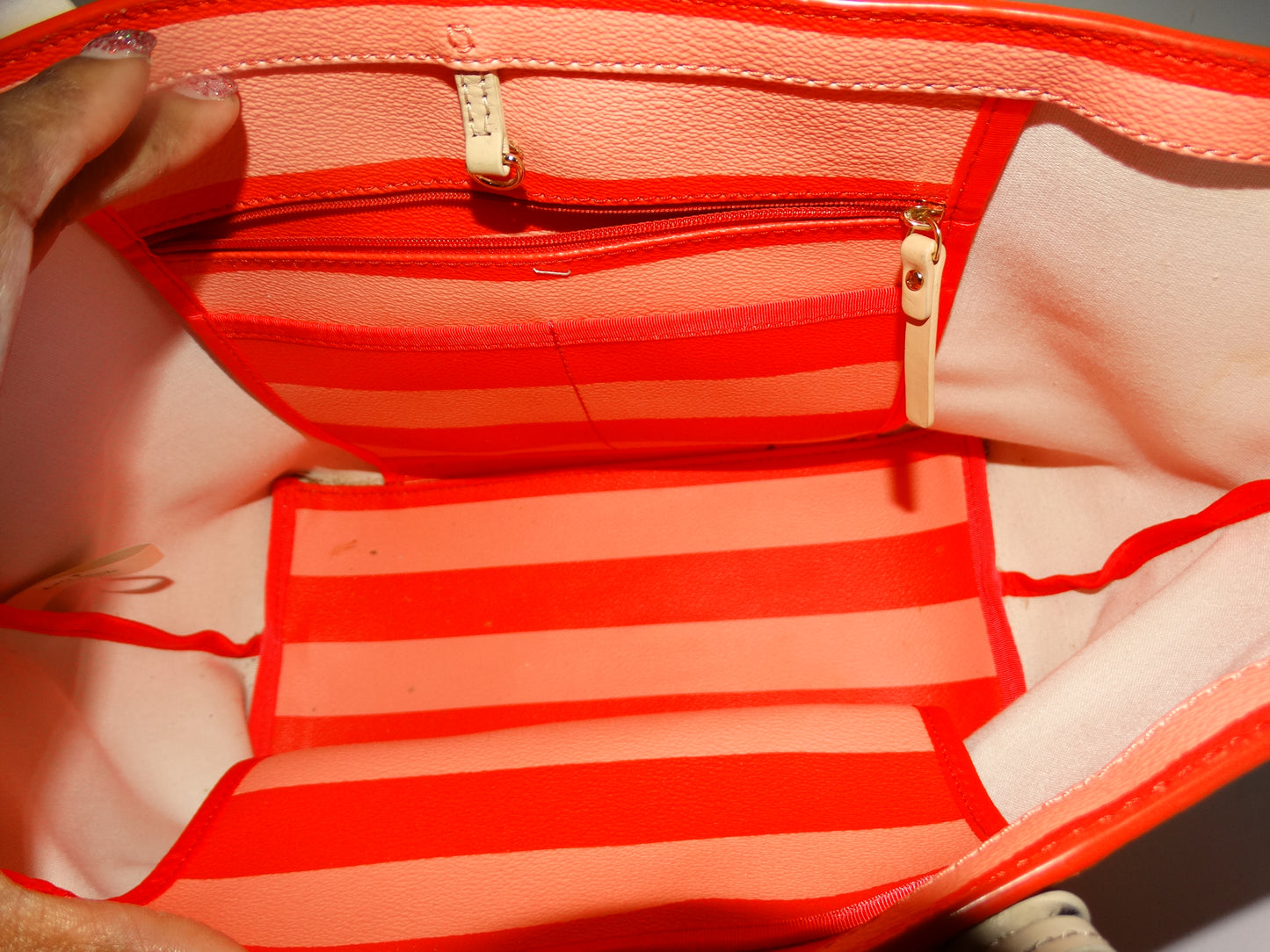 Kate Spade Pink Leather Purse Size XL