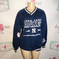 Blue NY Yankees Sweat Shirt Size XL