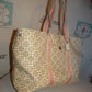 Vintage XXL Authentic  Coach Tote Bag