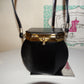 Vintage Black Box Purse Size S