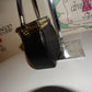Vintage Black Box Purse Size S