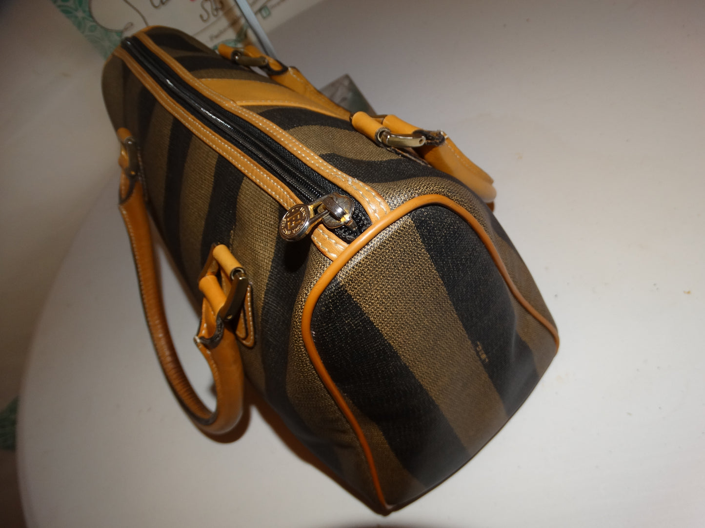 Vintage Authentic Fendi Dr. Purse Size L