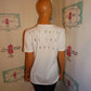 White Jordan Spike Lee T Shirt Size M