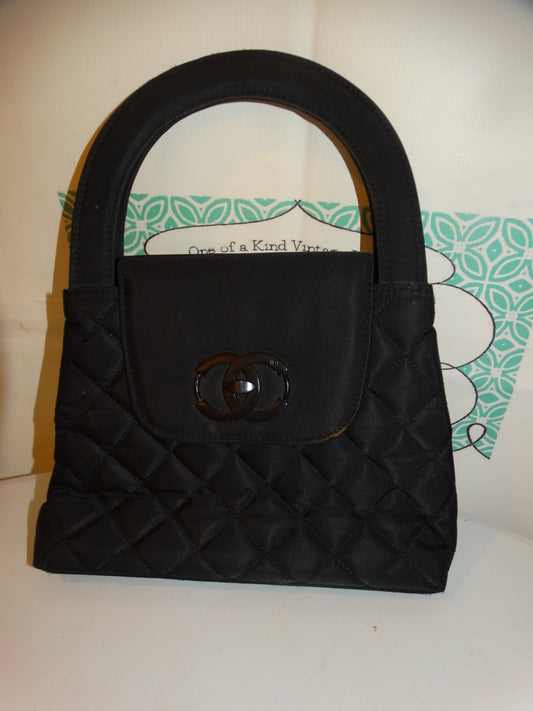 Vintage Small Black Purse Size S