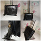 Vintage Leather CC Purse Black Size M  ( READ DESCRIPTION)