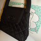 Vintage Small Black Purse Size S