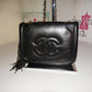 Vintage Leather CC Purse Black Size M  ( READ DESCRIPTION)